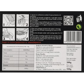 Noodles di Konjac Shirataki 350 g BIYORI
