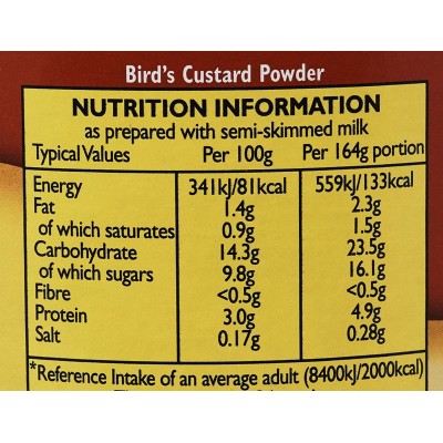 Preparato per Creme 300 g BIRD'S