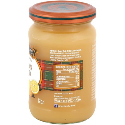 Crema al Limone 340 g MACKAYS