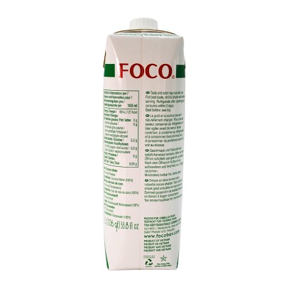 Acqua di Cocco Coconut Water 1 L FOCO
