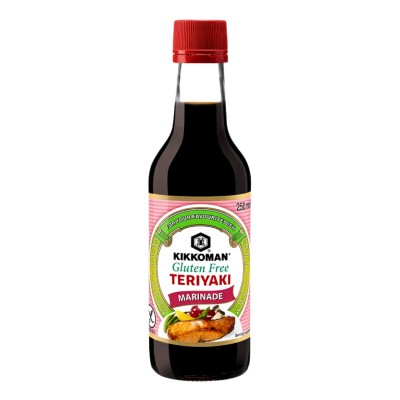 Salsa Teriyaki Marinade Senza Glutine 250 ml KIKKOMAN
