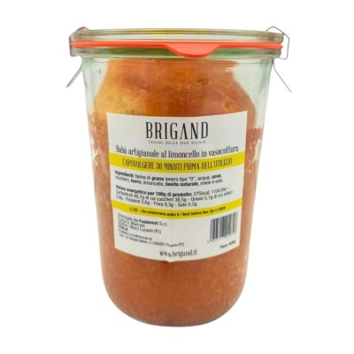 Babà Artigianale al Limoncello in Vaso Cottura 400 g BRIGAND