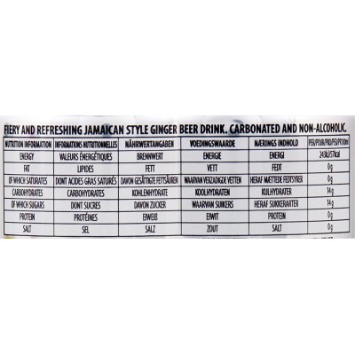 Ginger Beer Jamaican Style 330 ml GRACE