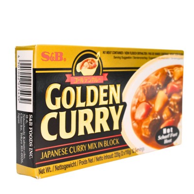 Golden Curry Mix Piccante 220 g S&B