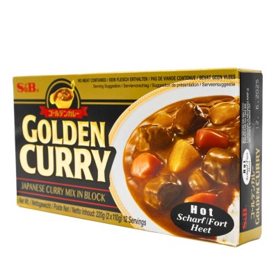 Golden Curry Mix Piccante 220 g S&B