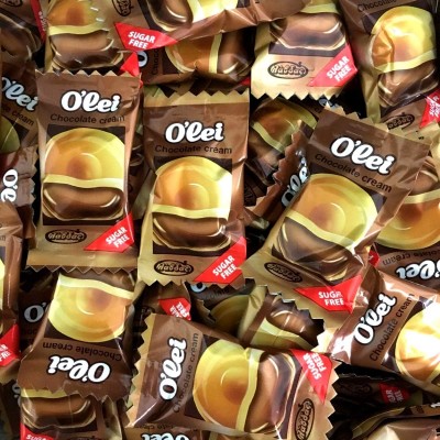 Caramelle Panna e Cioccolato Senza Zucchero 1 kg O'LEI