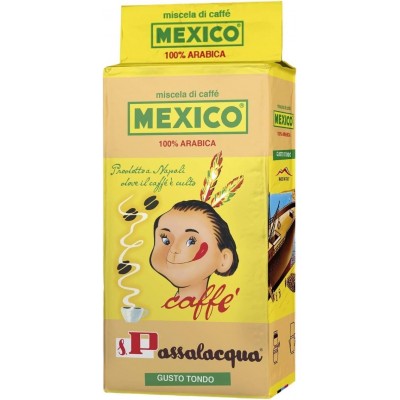 Caffè Mexico Pacchetto Macinato 250 g CAFFE' PASSALACQUA
