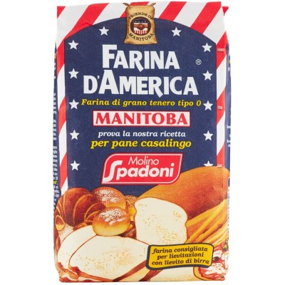 Farina Manitoba d'America 1 kg SPADONI