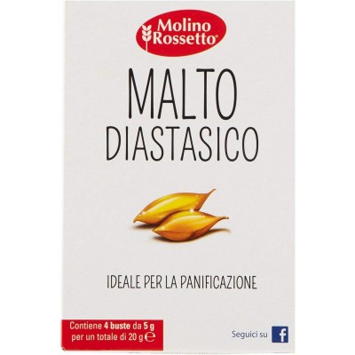 Malto Diastasico 4 pz x 5 g MOLINO ROSSETTO
