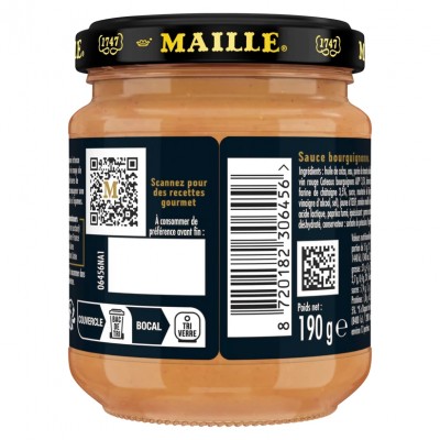 Salsa Bourguignonne con Castagne 190 g MAILLE