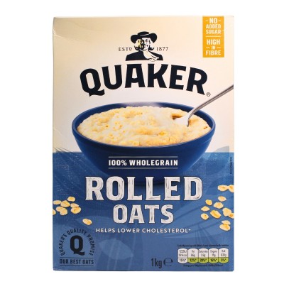 Fiocchi d'Avena Rolled oats 1 Kg QUAKER