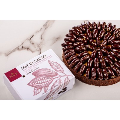 Fave di Cacao Ricoperte di Cioccolato Fondente 100 g DOMORI