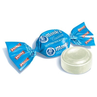 Caramelle Dure Mentolo ed Eucalipto Mini 1 kg MONK'S