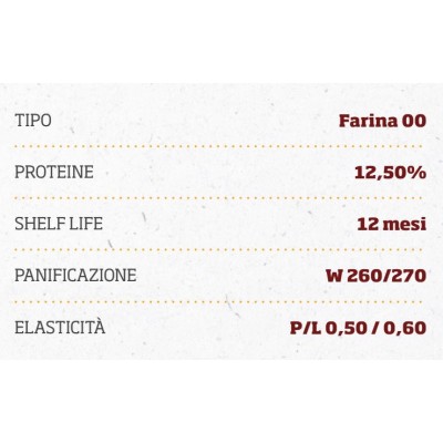 Farina Tipo "00" di Grano Tenero Pizzeria 1 kg CAPUTO