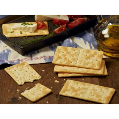 6 Monoporzioni di Crackers Classici Senza Lattosio e Frumento 210 g DR. SCHAR
