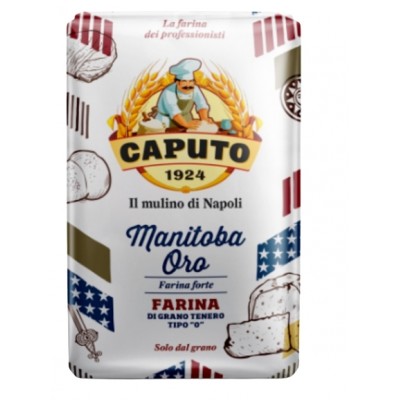 Farina Tipo "0" di Grano Tenero Manitoba Oro 1 kg CAPUTO