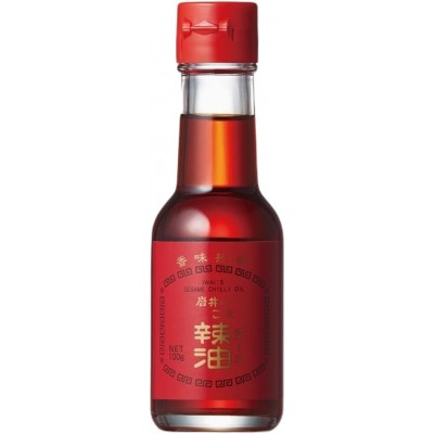 Olio di Sesamo al Peperoncino Sesame Chilli Oil La-Yu 100 ml IWAI