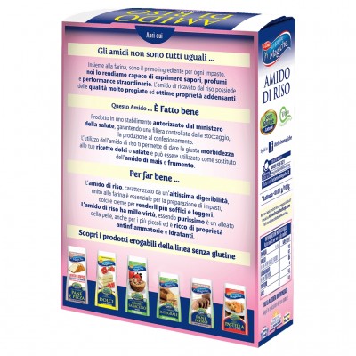 Amido di Riso Addensante Senza Glutine 150 g LO CONTE 