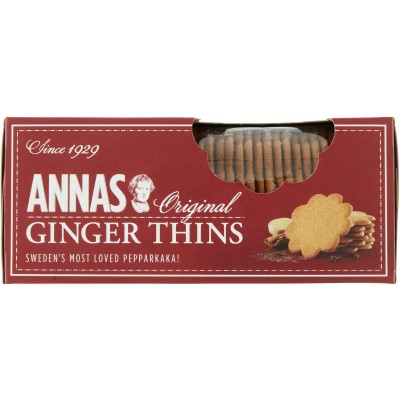 Annas Original Ginger Thins Biscotti Allo Zenzero 150 g ANNAS