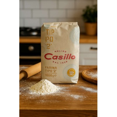 Farina Tipo "2" Grano 100 % Italiano 1 kg MOLINO CASILLO