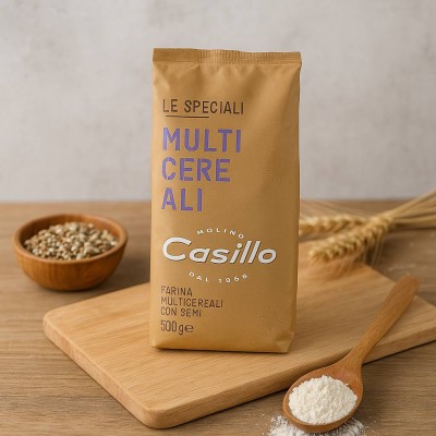 Farina Multicereali Con Semi 500 g MOLINO CASILLO