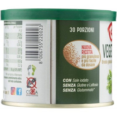 Brodo Granulare Vegetale Vegetalbrodo 120 g BAUER