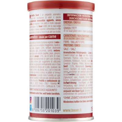 Arostina Erbe e Spezie Per Carni 150 g BAUER