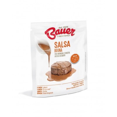 Salsa Bruna Senza Glutine e Lattosio 35 g BAUER