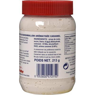 Crema di Marshmallow Con Caramello 213 g Originale USA FLUFF 