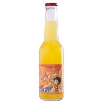 Bibita Aranciata 250 ml Confezione da 12 bottiglie PAOLETTI