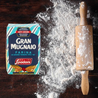 Farina di Grano Tenero “00” Anti-Grumi Gran Mugnaio 1 kg SPADONI