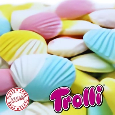 Caramelle Gommose Conchiglie Senza Glutine 1 kg TROLLI