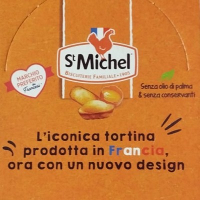 Tortina Madeleines in Confezione da 25 pz x 25 g ST MICHEL