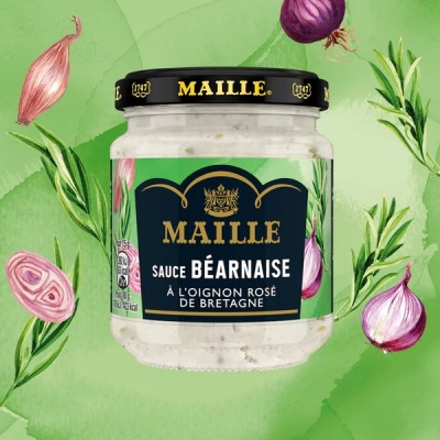 Salsa Bernese Sauce Béarnaise 185 g MAILLE