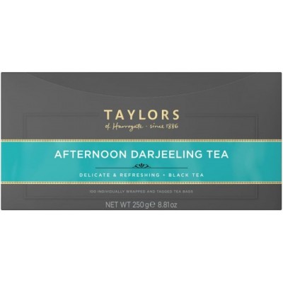 Tè Afternoon Darjeeling 100 filtri 2,5 g TAYLORS OF HARROGATE