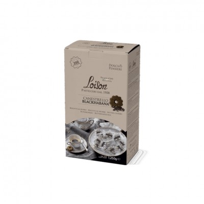 Biscotti Al Burro Blackhabana Dispenser 200 pz LOISON