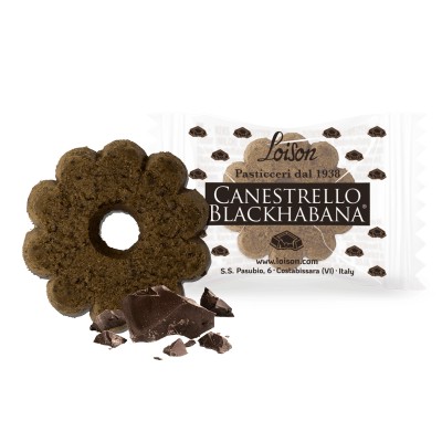 Biscotti Al Burro Blackhabana Dispenser 200 pz LOISON