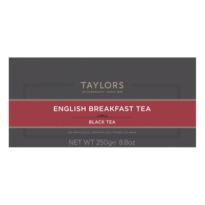 Tè English Breakfast 2,5 g x 100 filtri TAYLORS OF HARROGATE
