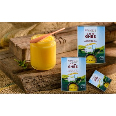 Burro Chiarificato Puro Cow Ghee 500 g PATANJALI