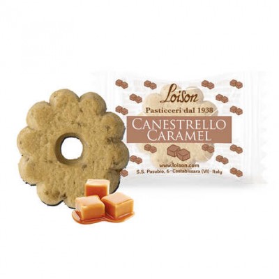 Biscotti Al Burro Canestrello Caramel Dispenser 200 Pezzi LOISON 