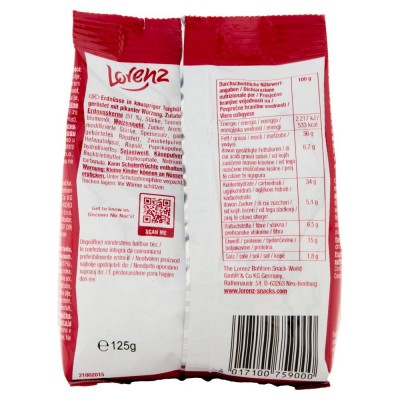 Nic Nac's Arachidi Ricoperte 125 g LORENZ