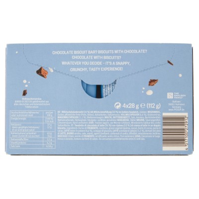 Biscotto Choco & Milk 28 gr x 24 pz PICK UP! BAHLSEN