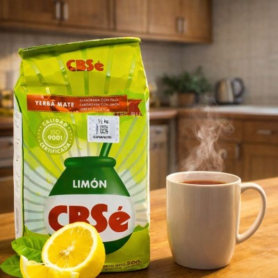 Yerba Mate Argentino Limone Limon 500 g CBSè