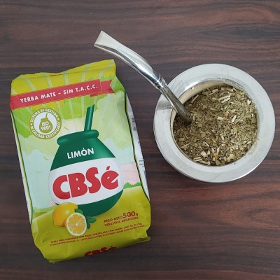Yerba Mate Argentino Limone Limon 500 g CBSè