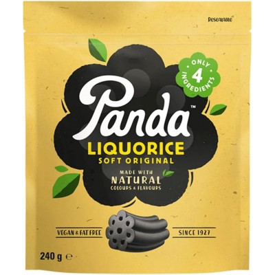 Liquirizia Naturale Morbida 240 g PANDA