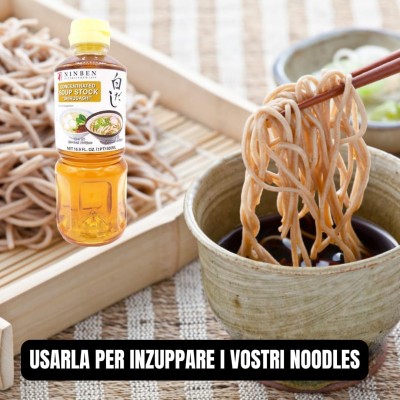 Preparato per Brodo Giapponese Shirodashi 500 ml NINBEN