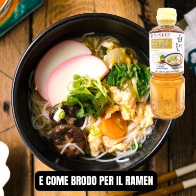Preparato per Brodo Giapponese Shirodashi 500 ml NINBEN