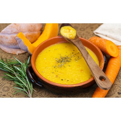 Zuppa Bio Delicata di Legumi con Carota e Zucca 90 g LEGU'
