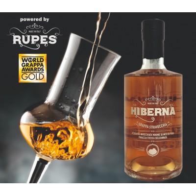 Hiberna Grappa Stravecchia 70 cl 40% vol RUPES