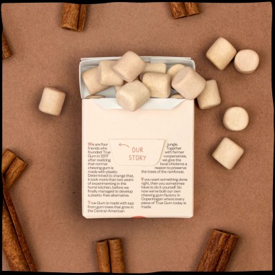 Chewingums Alla Cannella Senza Plastica 21 g TRUE GUM